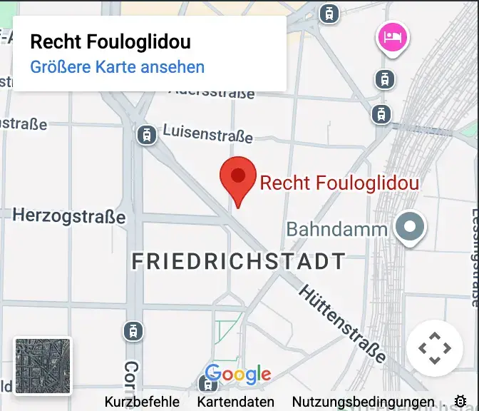 Google map Ausschnitt für Desktop